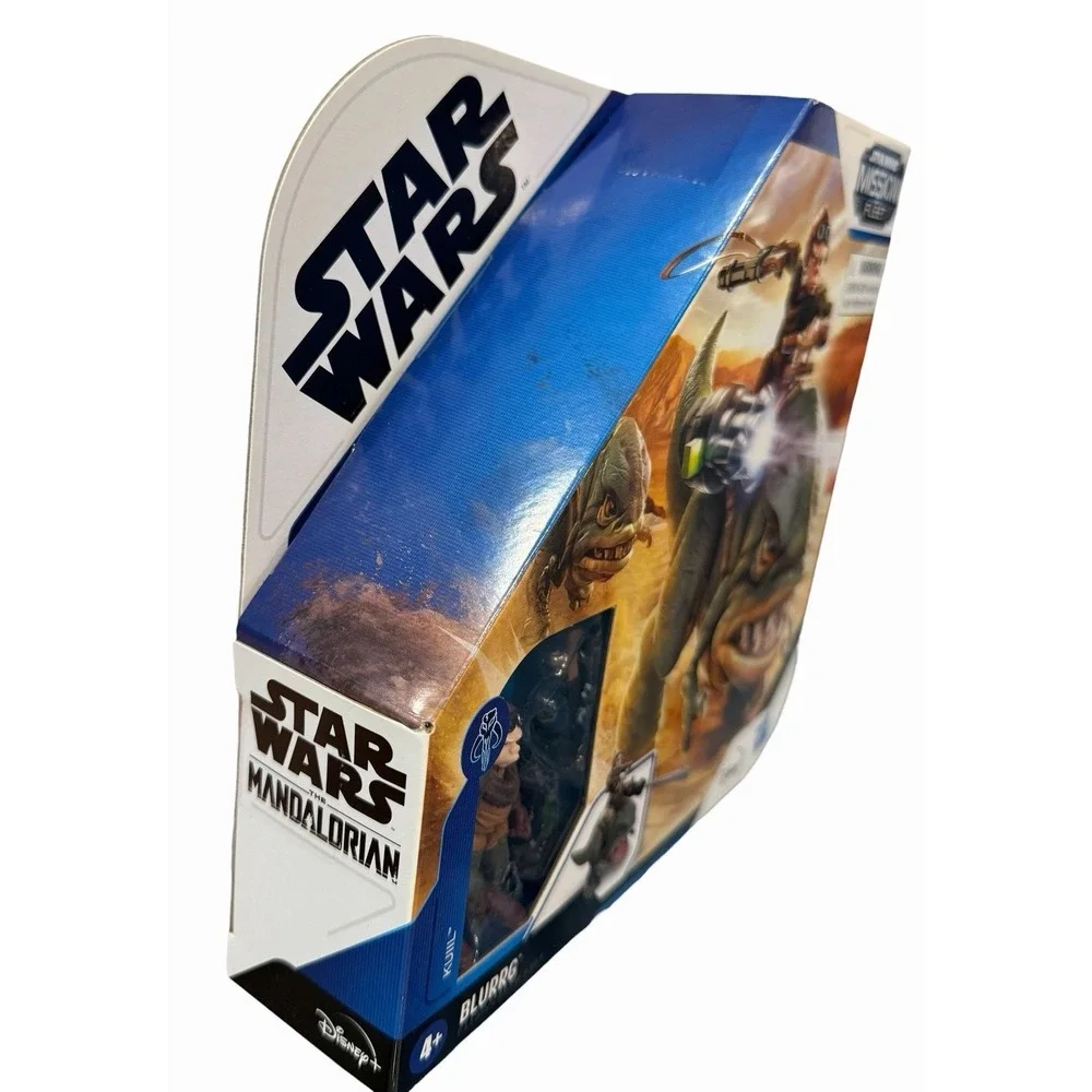2020 Star Wars The Mandalorian Mission Fleet Blurgg and Kuiil Figure Set